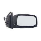 Oglinda exterioara Mitsubishi Lancer (Cs) 09.2003-08.2008 partea dreapta BestAutoVest crom convex carcasa neagra reglare electrica fara incalzire, cu