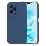 Husa premium din silicon pentru honor 200 lite - softflex, microfibra, navy blue
