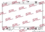 Radiator Mitsubishi Colt/Lancer 84-92, Space Wagon 83-91, motor: 1.6, 1.8, 668x375x26, SRLine, Aluminiu/ Plastic brazat, MB538547