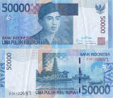 2009, 50.000 Rupiah (P-145e) - Indonezia