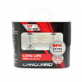 Carguard Set De 2 Becuri Halogen H7 55W +50% Intensitate Long Life BHA014