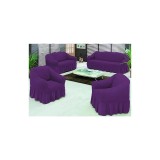 Cumpara ieftin Set 4 huse 3211, pentru canapea 3 locuri, canapea 2 locuri si 2 fotolii Mov - HSE05