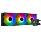 Cooler procesor cu lichid ID-Cooling FX360 negru iluminare aRGB