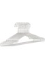Set 20 de umerașe metalice pentru haine, 41 x 20 cm, Oem