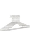 Cumpara ieftin Set 20 de umerașe metalice pentru haine, 41 x 20 cm