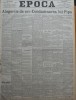 Ziarul Epoca, 25 Decembrie 1899 ; Alegerile de ieri ; Condamnarea lui Ion Pipa