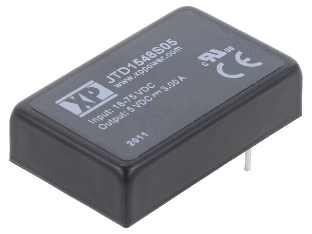 Convertor DC/DC 15W 18-75V la 5V 3000mA THT