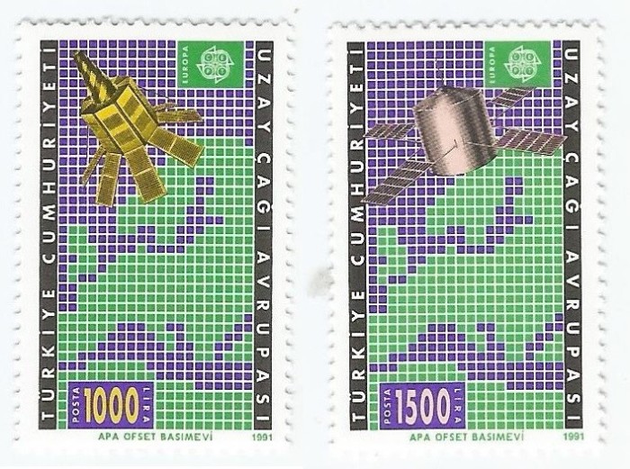 |Turcia, Europa CEPT, 1991, MNH