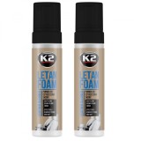 Cumpara ieftin Pachet 2 x spuma curatare si intretinere piele auto K2 Letan Foam 200 ml