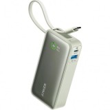 Baterie Externa Anker Nano, 10000mAh, 30W, QC + PD, 1 x USB-A - 2 x USB-C, Verde A1259G61