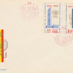 1965 Romania - FDC ONU, LP 600