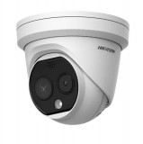 Camera supraveghere termica IP Dome Hikvision DS-2TD1217B-6/PA, 4 MP&nbsp;TERMOVIZIUNE 6.2MM IR15M