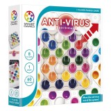 Smart games - anti-virus original, joc de logica cu 60 de provocari, 8+ ani, editie lb. romana