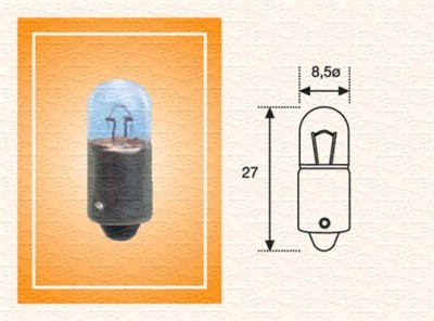 MAGNETI MARELLI 002894100000 Bec, lampa spate foto