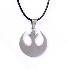 pandantiv colier lant medalion Star Wars Rebel alliance foto