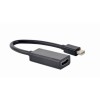CABLU video GEMBIRD, adaptor DisplayPort (T) la HDMI (M),10cm, rezolutie maximaFull HD
