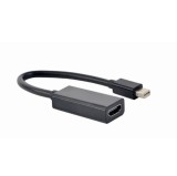 CABLU video GEMBIRD, adaptor DisplayPort (T) la HDMI (M),10cm, rezolutie maximaFull HD