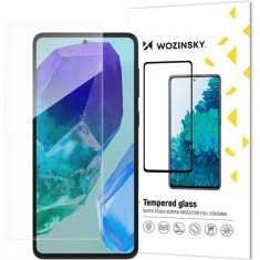 Folie de protectie Ecran WZK pentru Samsung Galaxy M55, Sticla Securizata, Full Glue foto