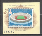 Romania.1979 Olimpiada de vara MOSCOVA-Bl. DR.421