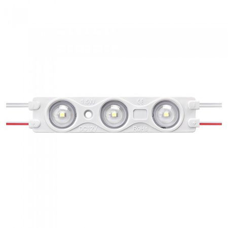 Modul 3 LED-uri SMD2835 3000K alb cald IP67