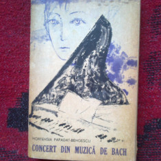 a4a Concert din muzica de Bach - Hortensia Papadat Bengescu