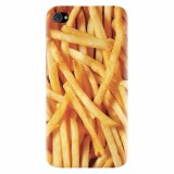 Husa silicon pentru Apple Iphone 4 / 4S, Fries