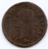 Franta 1 Sol 1787 R - Ludovic XVI, Cupru, 29 mm, KM-578.14