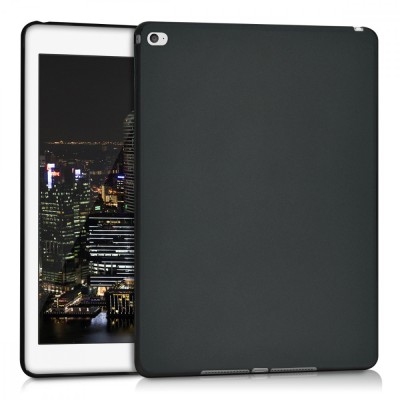 Husa pentru Apple iPad Air 2, Silicon, Negru, 34445.01 foto
