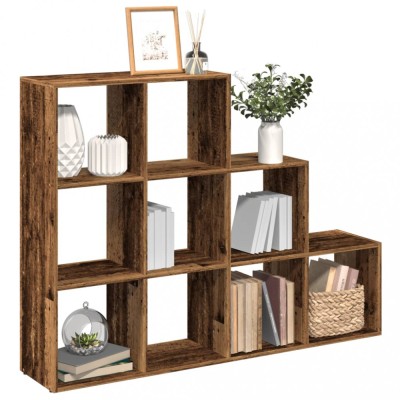 vidaXL Bibliotecă/separator cameră lemn vechi 137,5x29x103,5 cm lemn 857983 foto