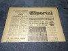 ZIARUL SPORTUL 30 OCTOMBRIE 1984