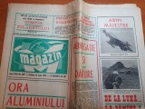 Magazin 16 iunie 1973-ziua aviatiei romane,stefan covaci,aluminiu de slatina