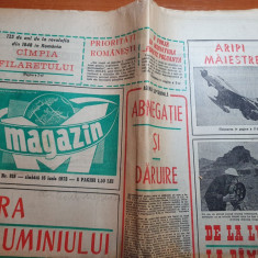 magazin 16 iunie 1973-ziua aviatiei romane,stefan covaci,aluminiu de slatina