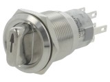 Comutator rotativ 3 poziții DP4T 24V