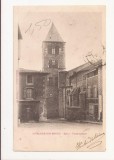 FV2-Carte Postala- FRANTA -St Vallier sur Rhone, Eglise, circulata 1902