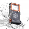Husa Universala Waterproof pentru Telefon max. 6.8inch, ShellBox, Neagra, Universal