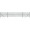 Gard de plasa de sarma, verde, 2,2x10 m