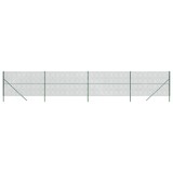 Cumpara ieftin Gard de plasa de sarma, verde, 1,6x10 m