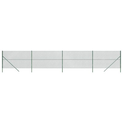Gard de plasa de sarma, verde, 2,2x10 m foto
