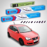 Cumpara ieftin Ștergătoare Volkswagen Polo 9N1/9N2 Hatchback (2001&ndash;2005) Flat | Set Complet &ndash; TeamCar&reg;