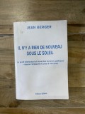 Jean Berger Il N y a rien de nouveau sous le soleil
