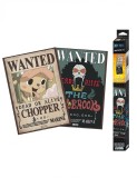 Cumpara ieftin Set 2 Postere - One Piece - Wanted Brook &amp; Chopper | ABYStyle