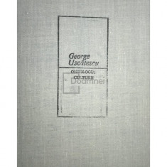 George Uscătescu - Ontologia culturii (editia 1987)