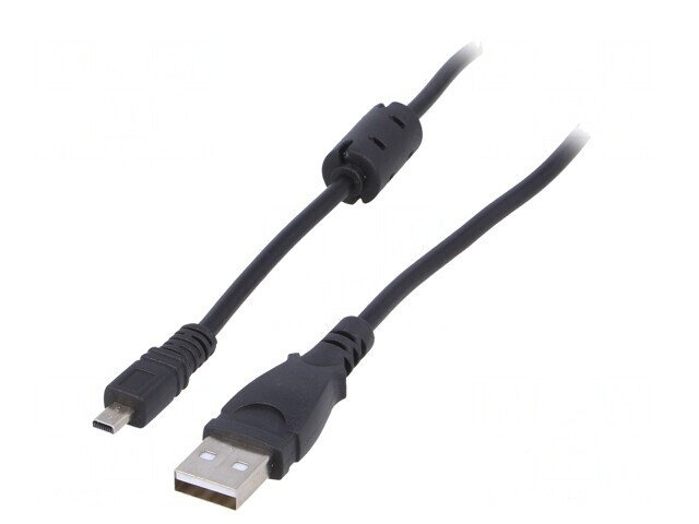 Cablu USB 2.0 UC-E6 1,5m Negru