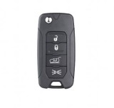 Set 2 bucati - Carcasa cheie Topautochei&amp;#174; compatibila cu Jeep Renegade, Compass, Fiat 500X, 4 butoane