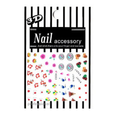 Sticker 3D nail art - simboluri japoneze