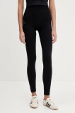 Pangaia leggings Plant-Stretch Compressive Leggings culoarea negru, uni, 10002427