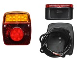 Lampa auto BestAutoVest pentru remorca cu leduri stg./dr. 12V , 121x101x56mm fara mers inapoi si ceata , 1 buc. Kft Auto, Polcar