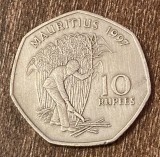 C50 - Moneda foarte veche - Mauritius - 10 rupees - 1997