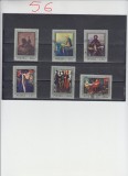 A12 S3 3 - Timbre foarte vechi - Polonia - arta - picturi, Stampilat