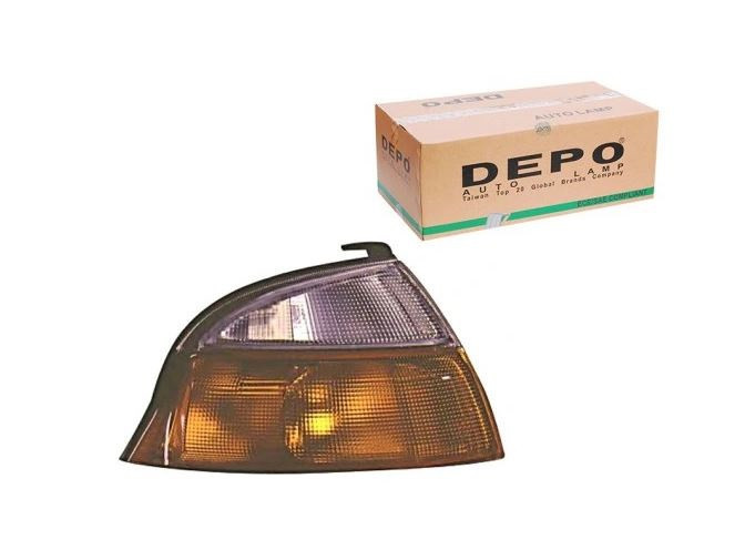 Lampa semnalizare fata cu lumina parcare TOYOTA HI-ACE (GRANVIA), 08.1995-01.2006, DEPO, fata, partea dreapta, fara soclu bec;